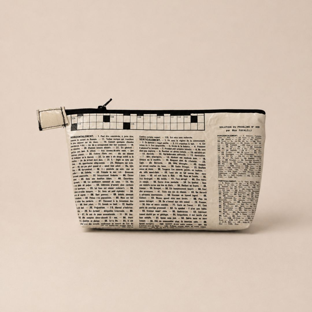 Kosmetiktasche aus Vintage-Paris-Match-Magazinseite