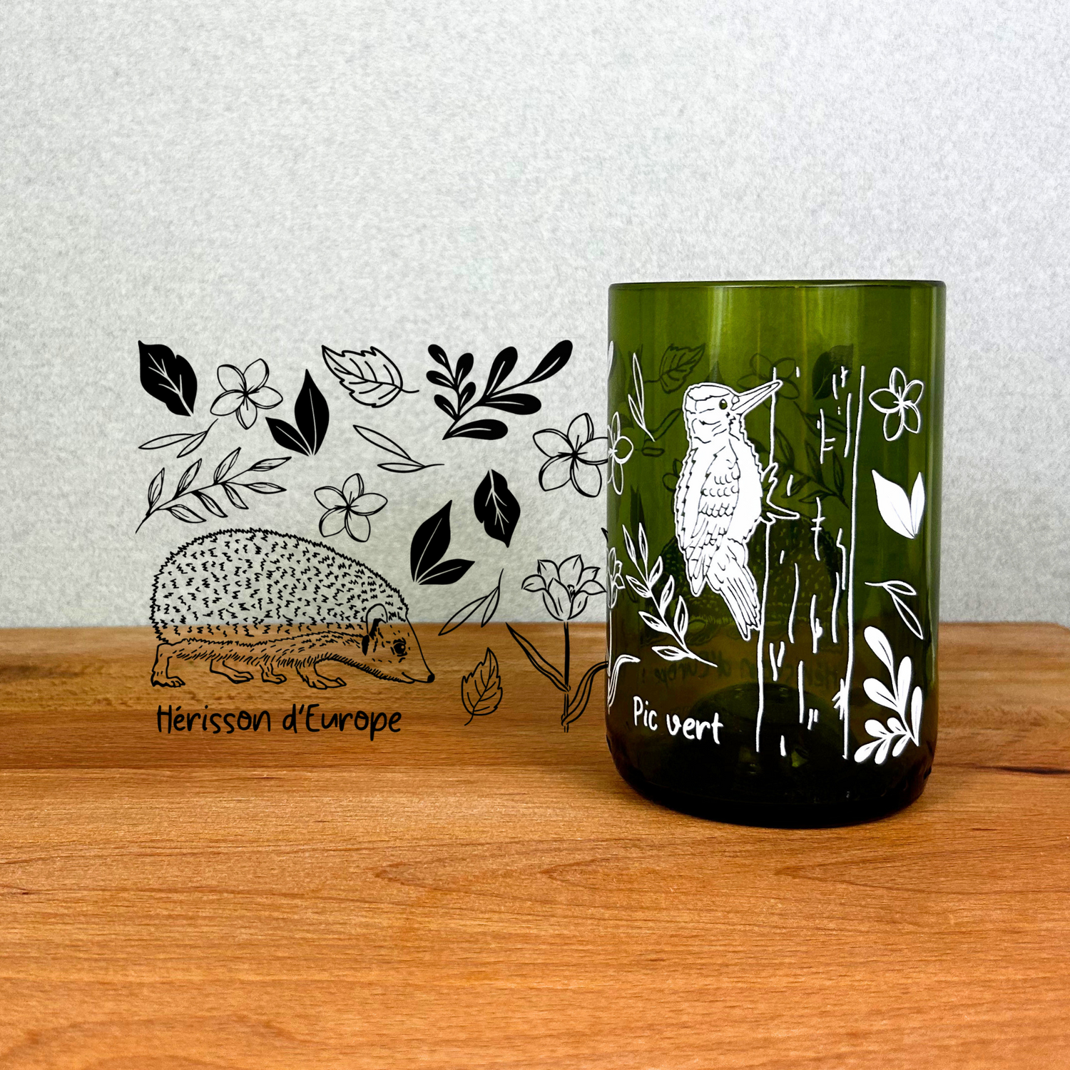 Faune Sauvage - Set de 4 verres