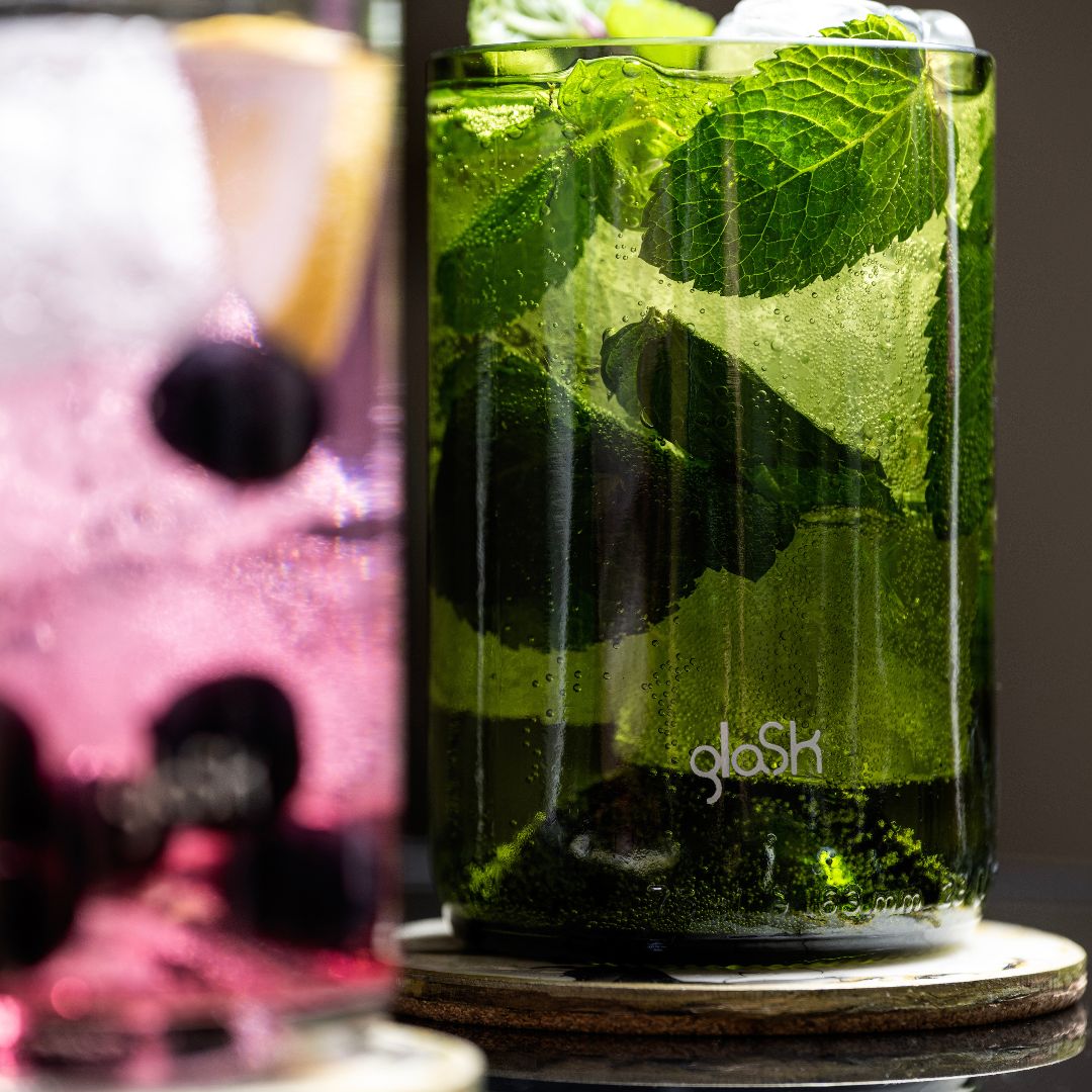 Nu - Set mit 4 recycelten Gläsern