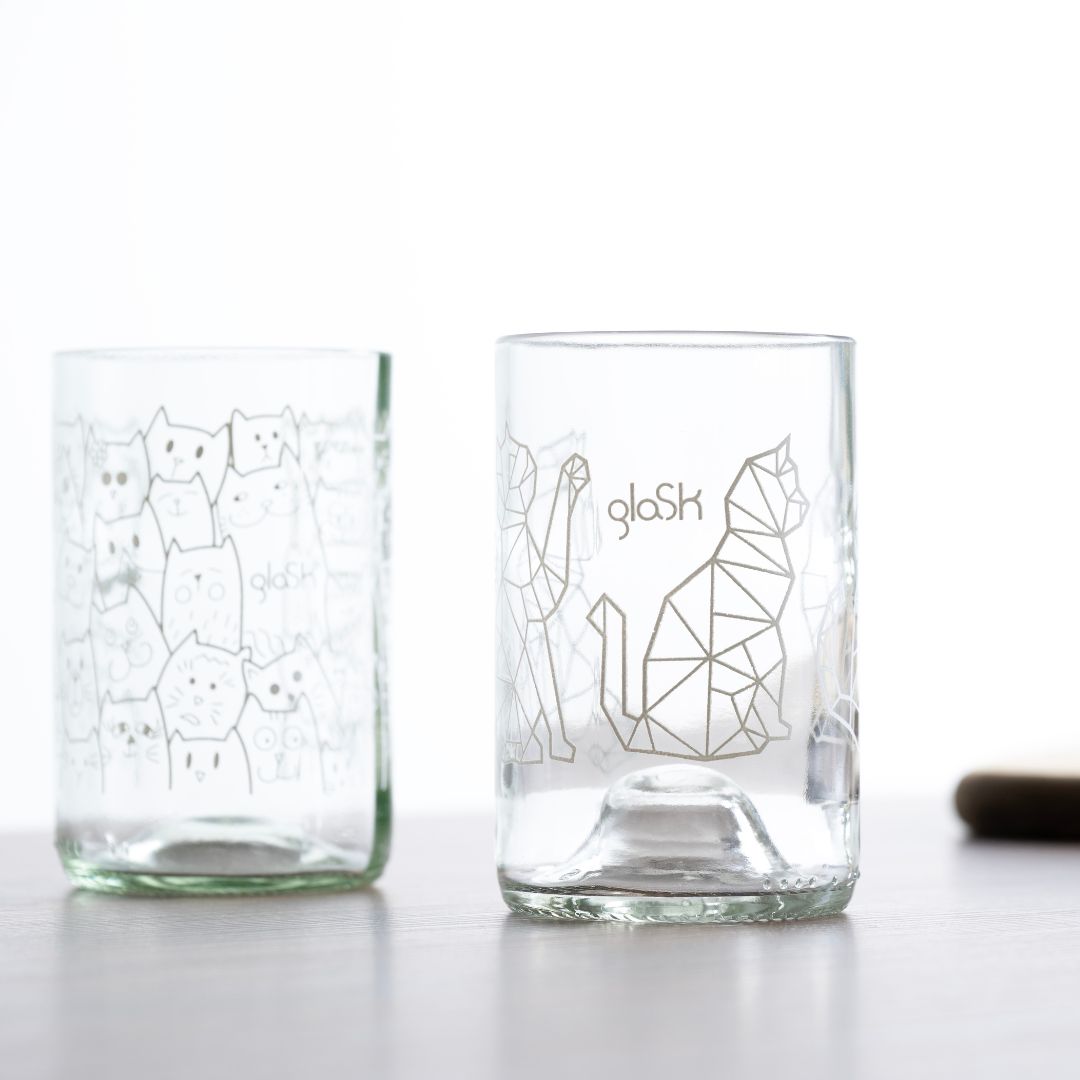 Les Chats - Set de 4 verres