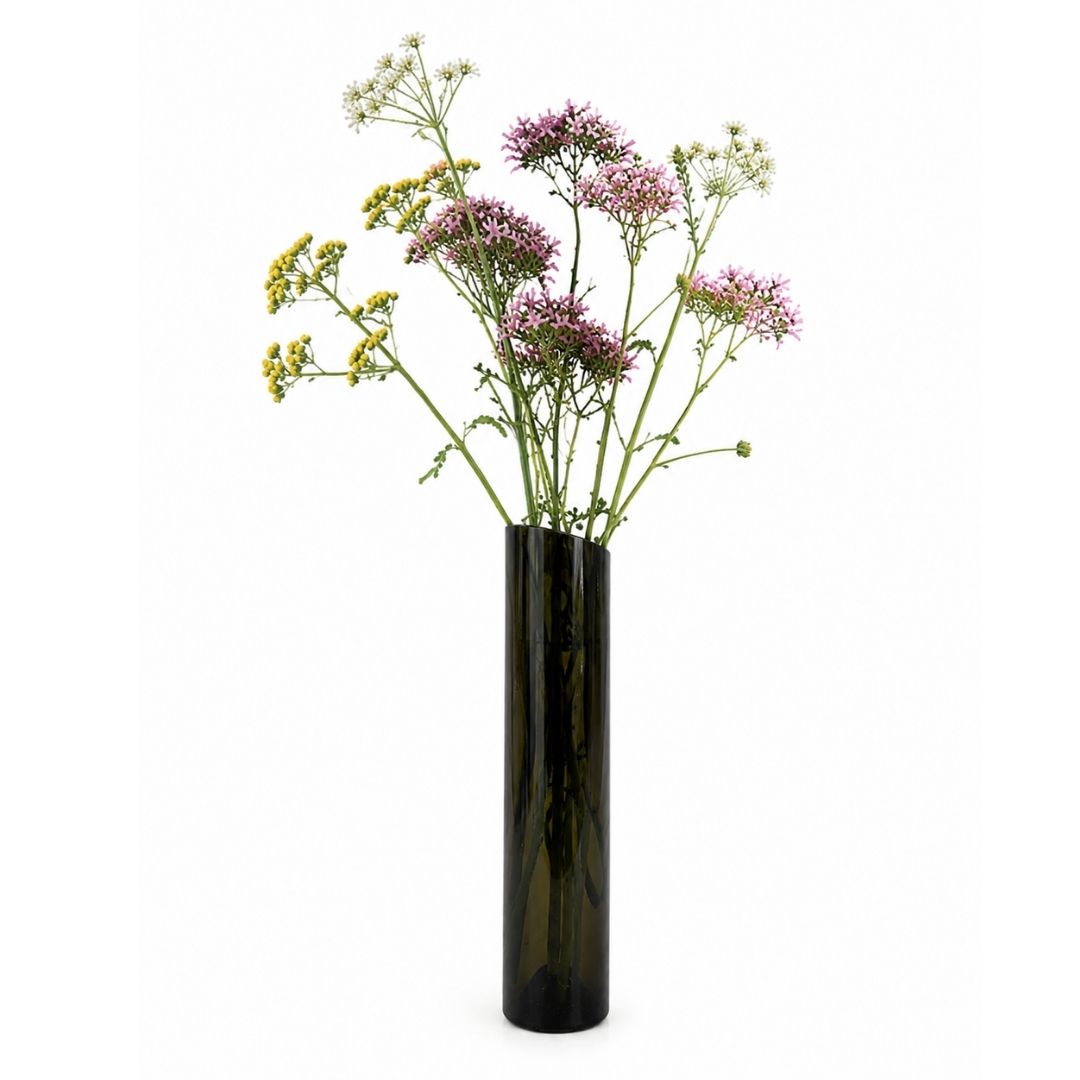 Tall Recycled Bottle Vase