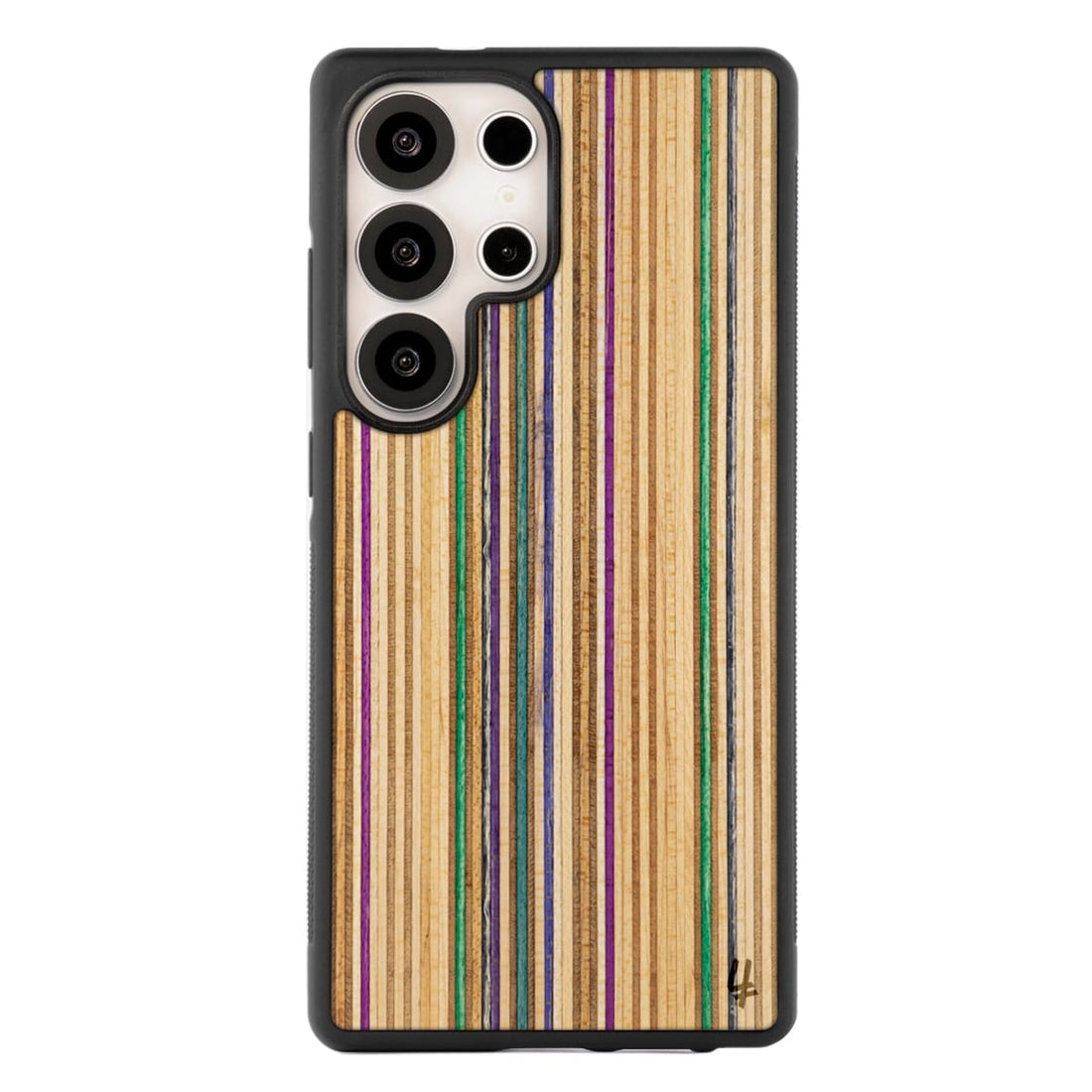 Coque violet-bleu en skateboard recyclé – Galaxy S25 Ultra