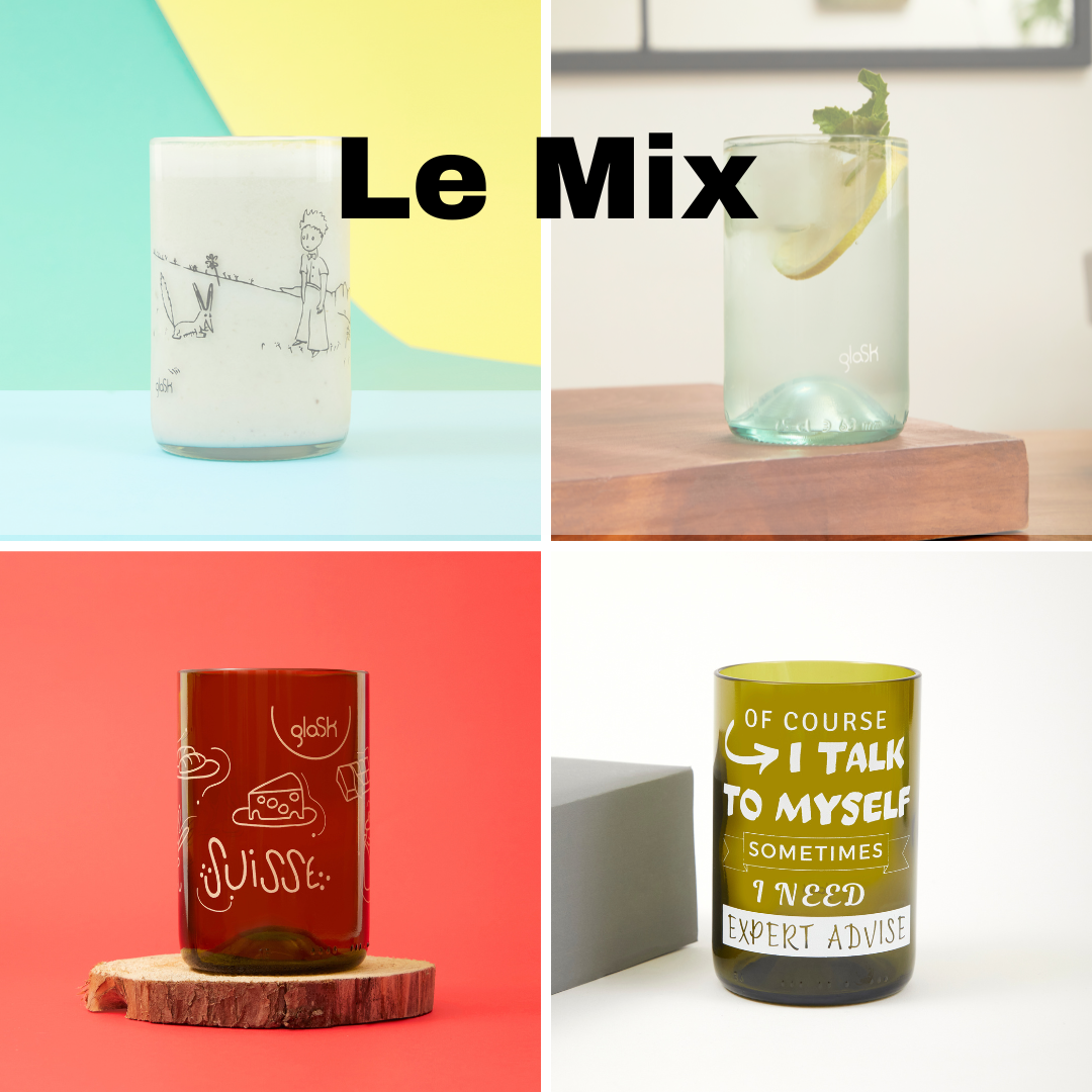 Le Mix - Set de 4 verres