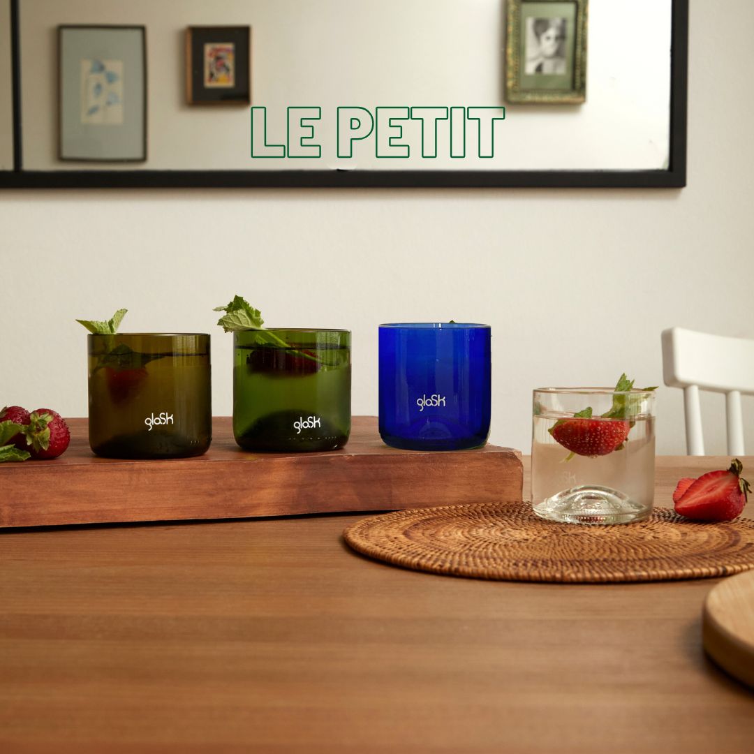 Le Petit - Set de 4 verres recyclés