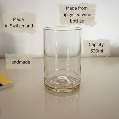 La Poire - Set de 2 verres recyclés