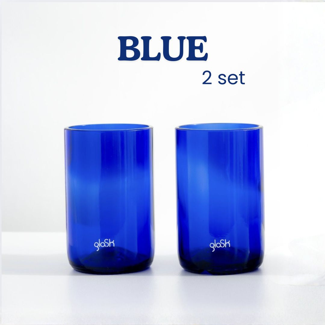 Blue - Set de 2 verres