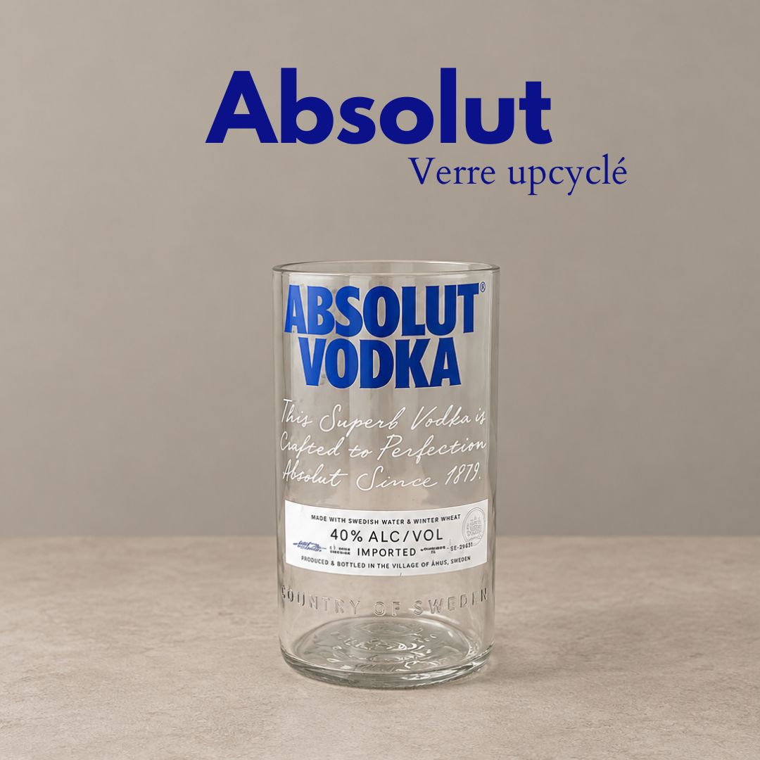 Absolut - Verre upcyclé