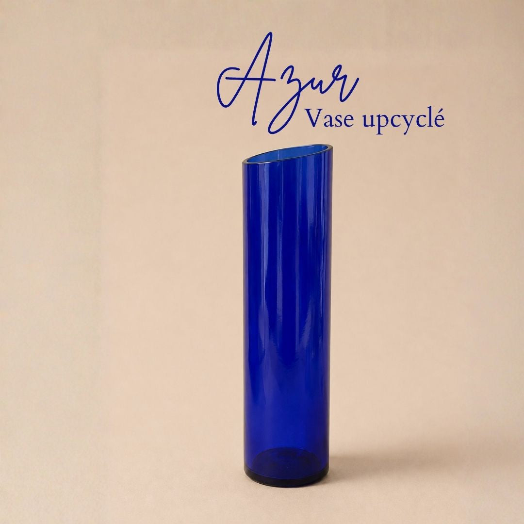 Azure – Upcycled vase