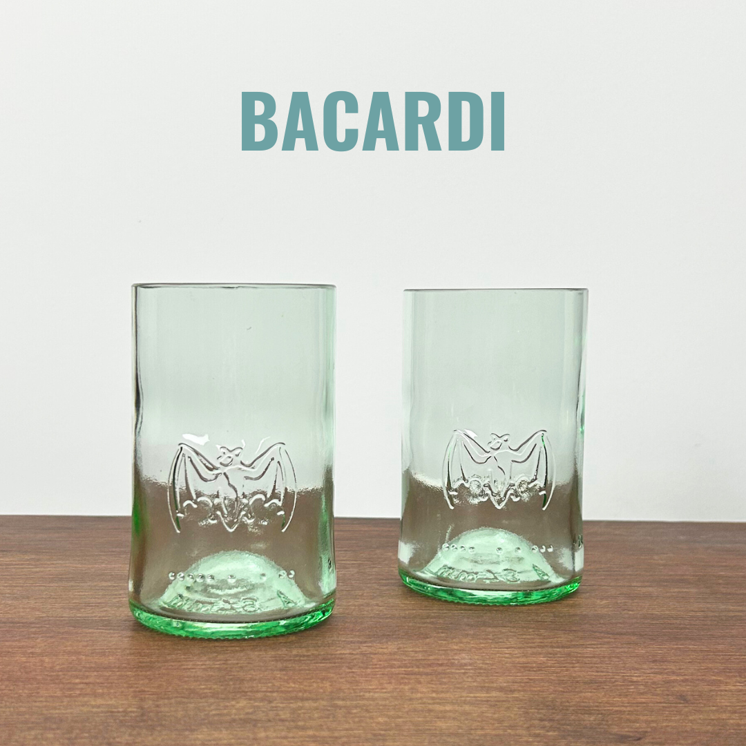 Bacardi Blue – Set aus 2 Gläsern – Limitierte Edition