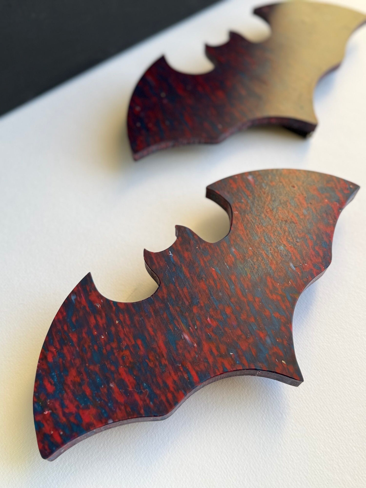 Lippen-Wandlampe aus recyceltem Kunststoff