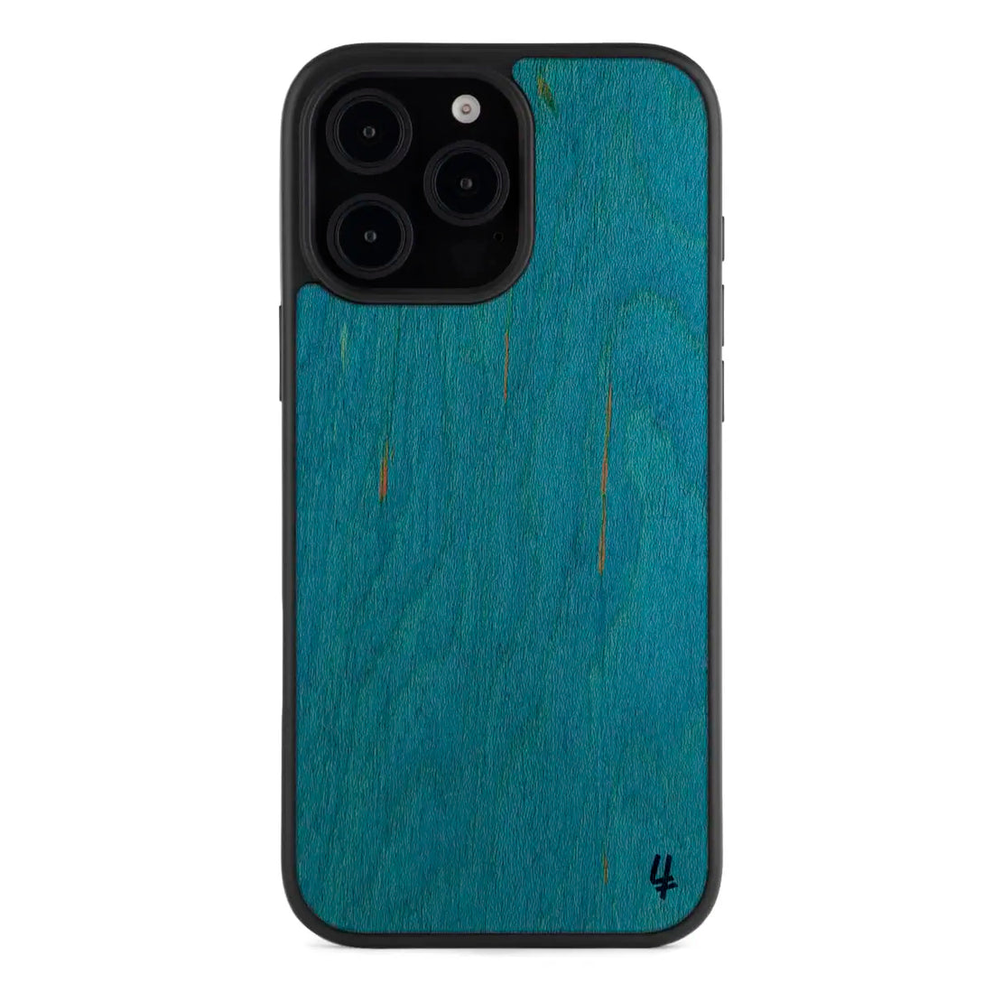 Coque bleue en skateboard recyclé – iPhone 16 Pro Max