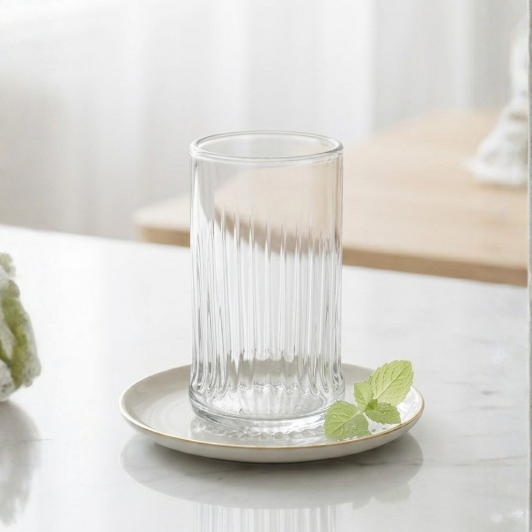 Rosso - Set de 2 verres recyclés