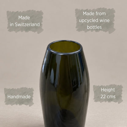 Champagner – Upcycling-Vase