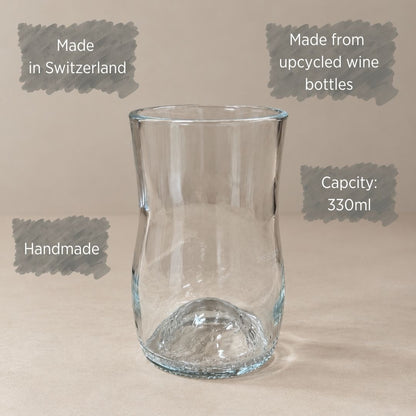 Corset - Set de 2 verres recyclés