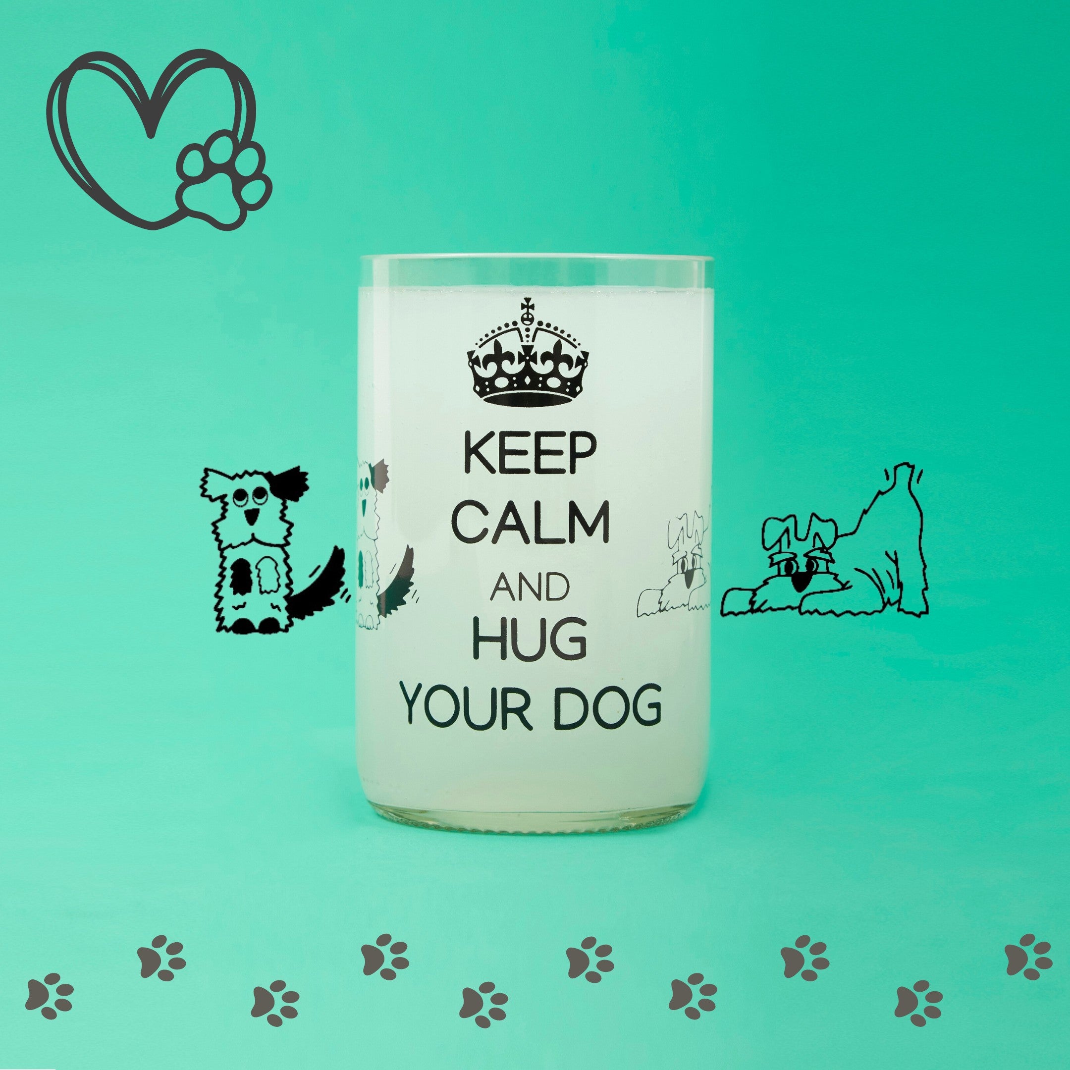 Dog Lover - Set de 4 verres