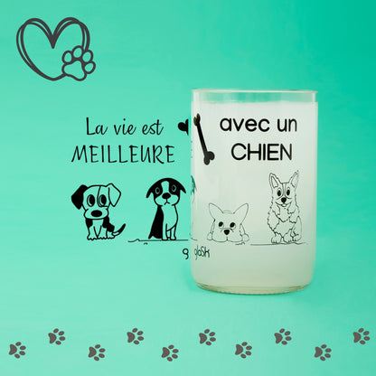 Dog Lover - Set de 4 verres