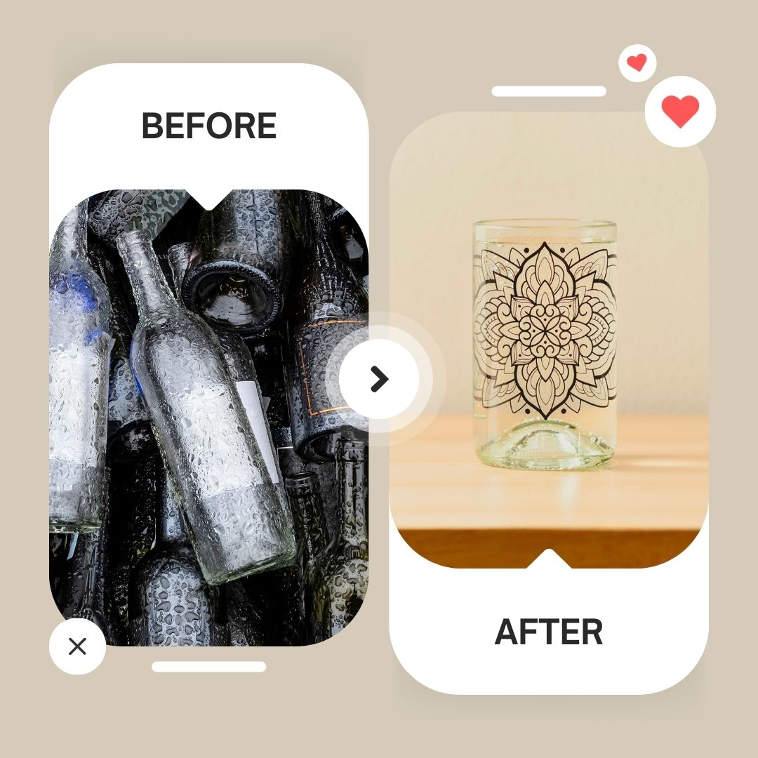 Tattoo You - Set mit 4 Gläsern