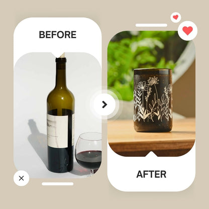 Frühling - Set mit 4 Gläsern