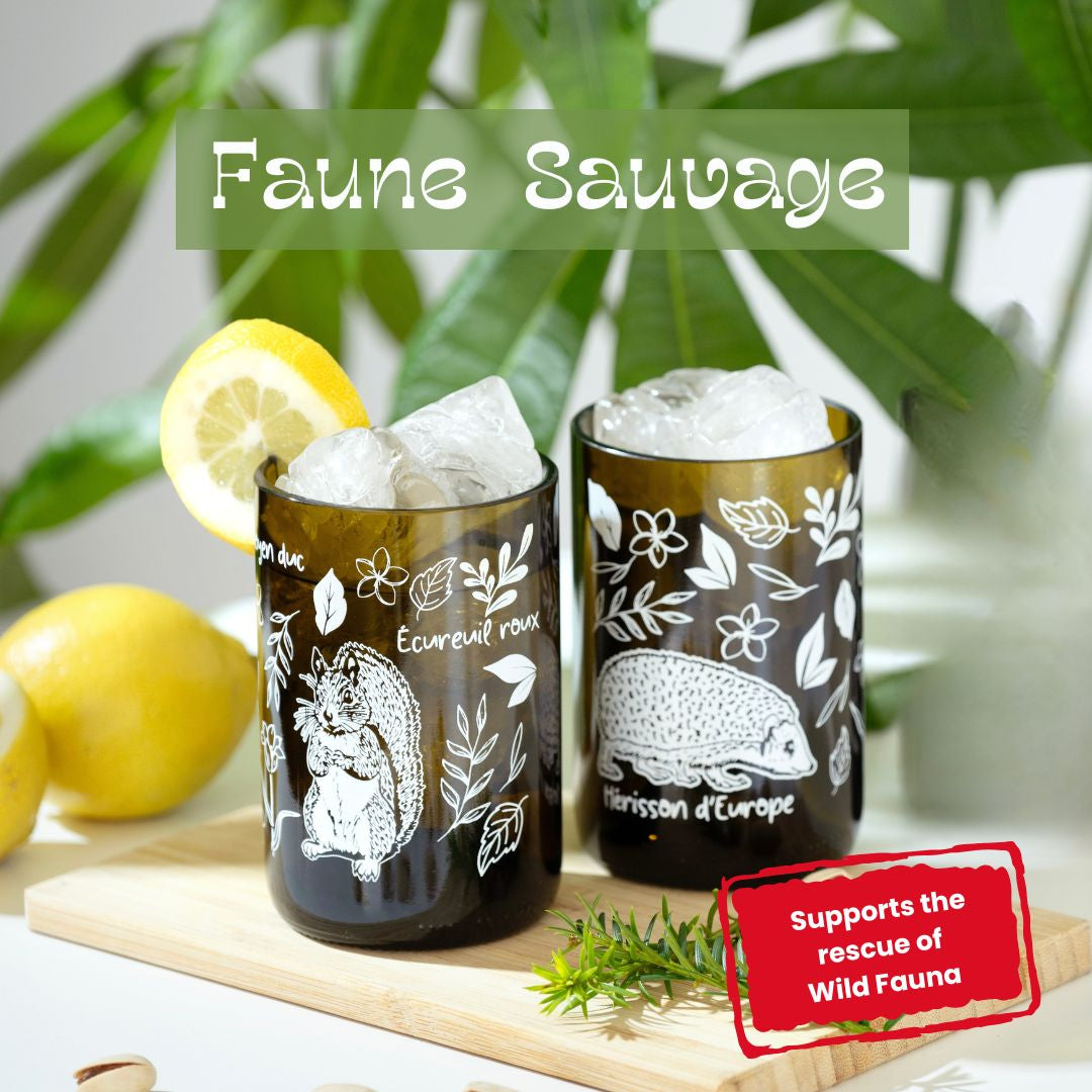 Faune Sauvage - Set de 2 verres