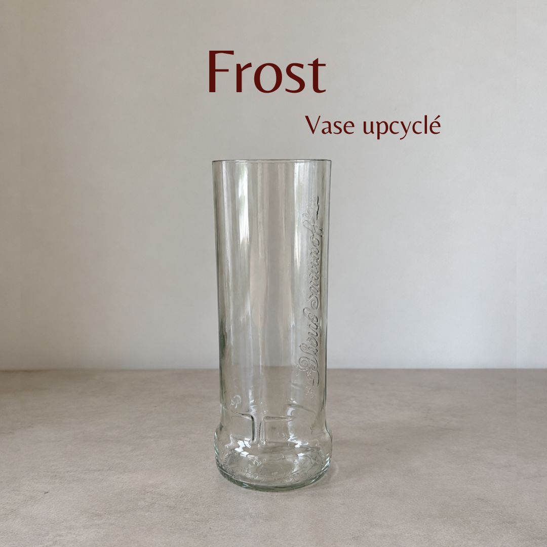 Frost - Upcycled vase