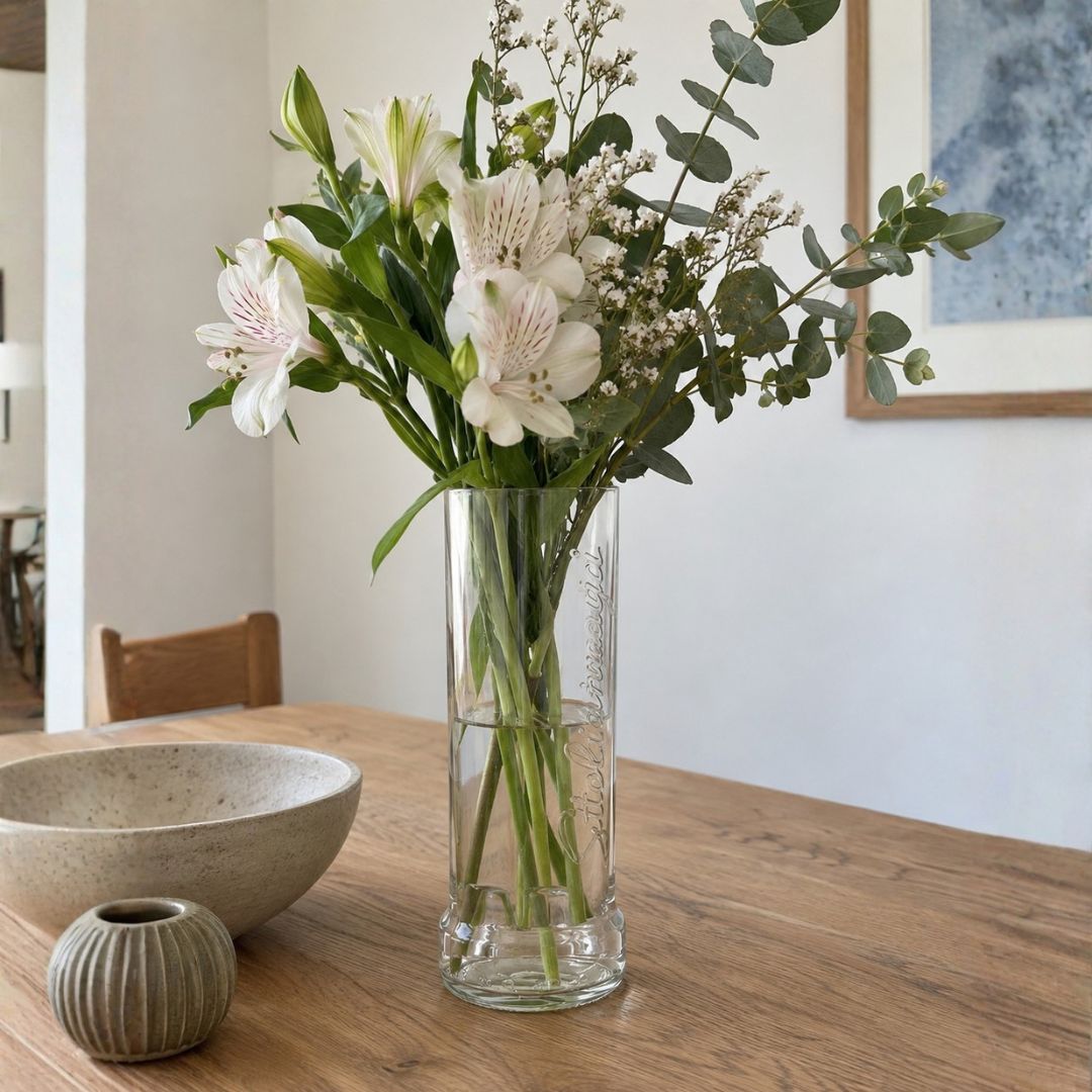 Frost - Upcycled vase