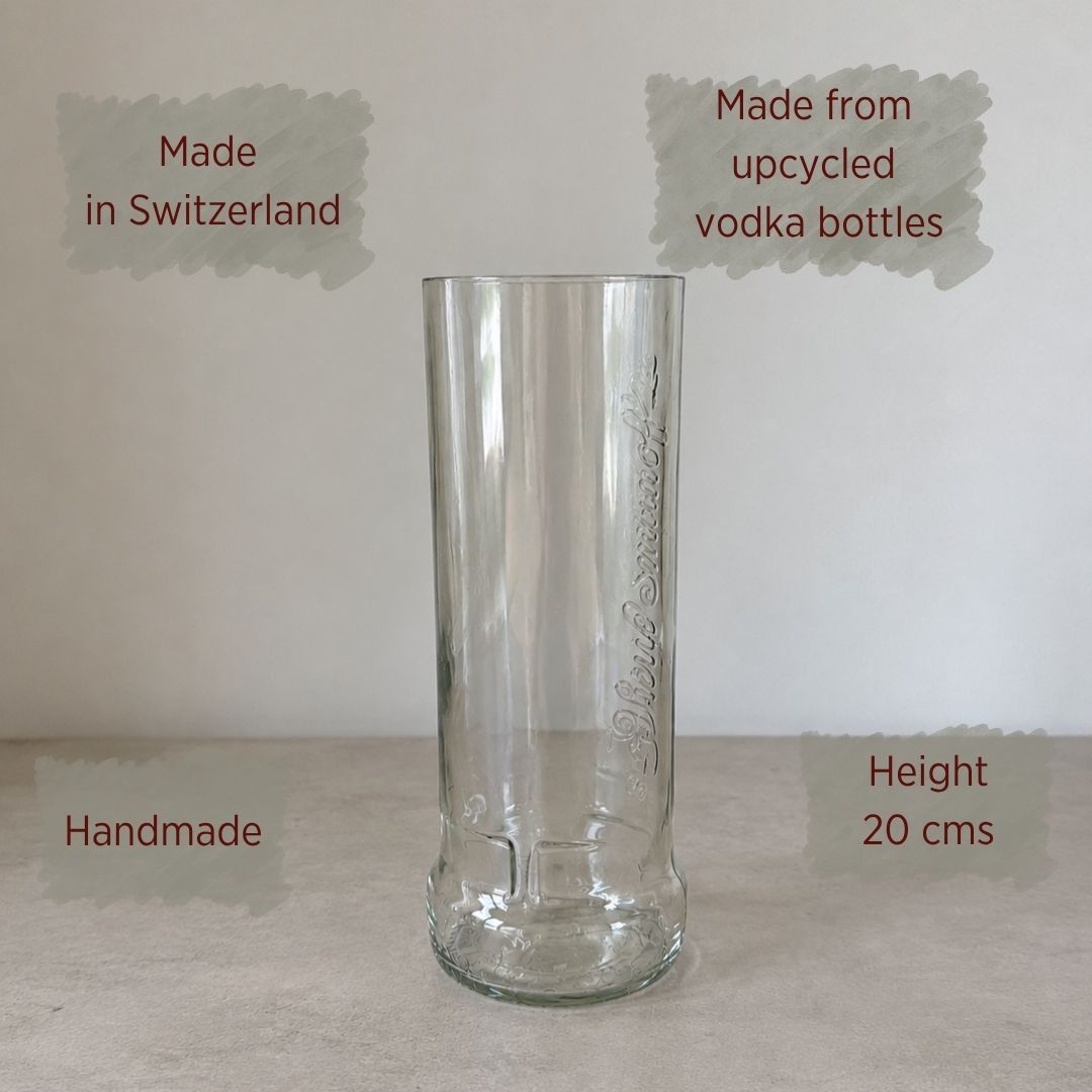 Frost - Upcycled vase