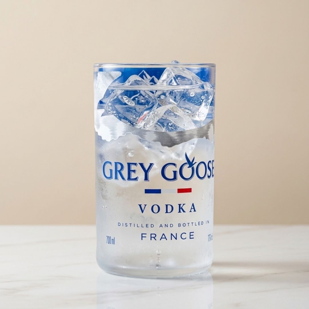Goose – 2er Set recycelten Gläsern