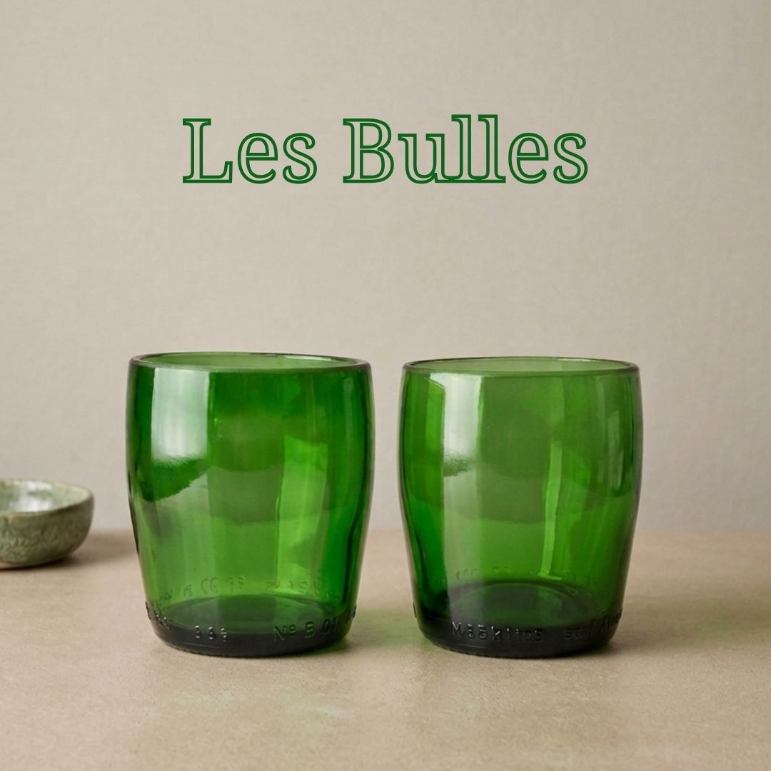 Les Bulles - Set de 2 verres