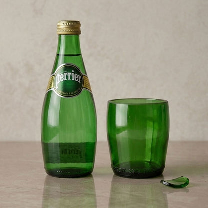 Les Bulles – 2er-Set recycelten Gläsern