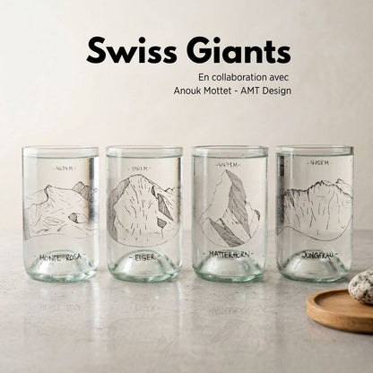  Swiss Giants - Set of 4 glasses