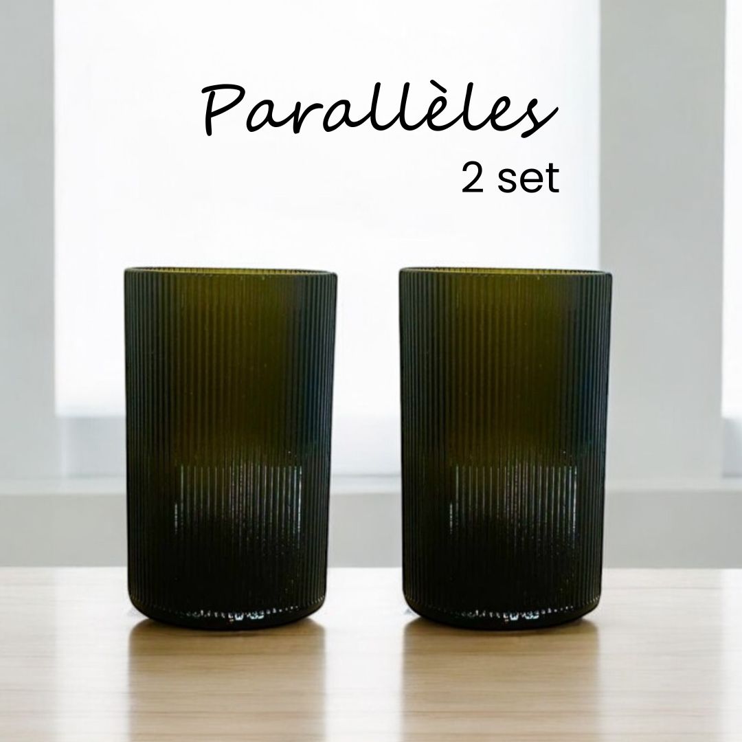Les Parallèles - Édition limitée - Set de 2 verres