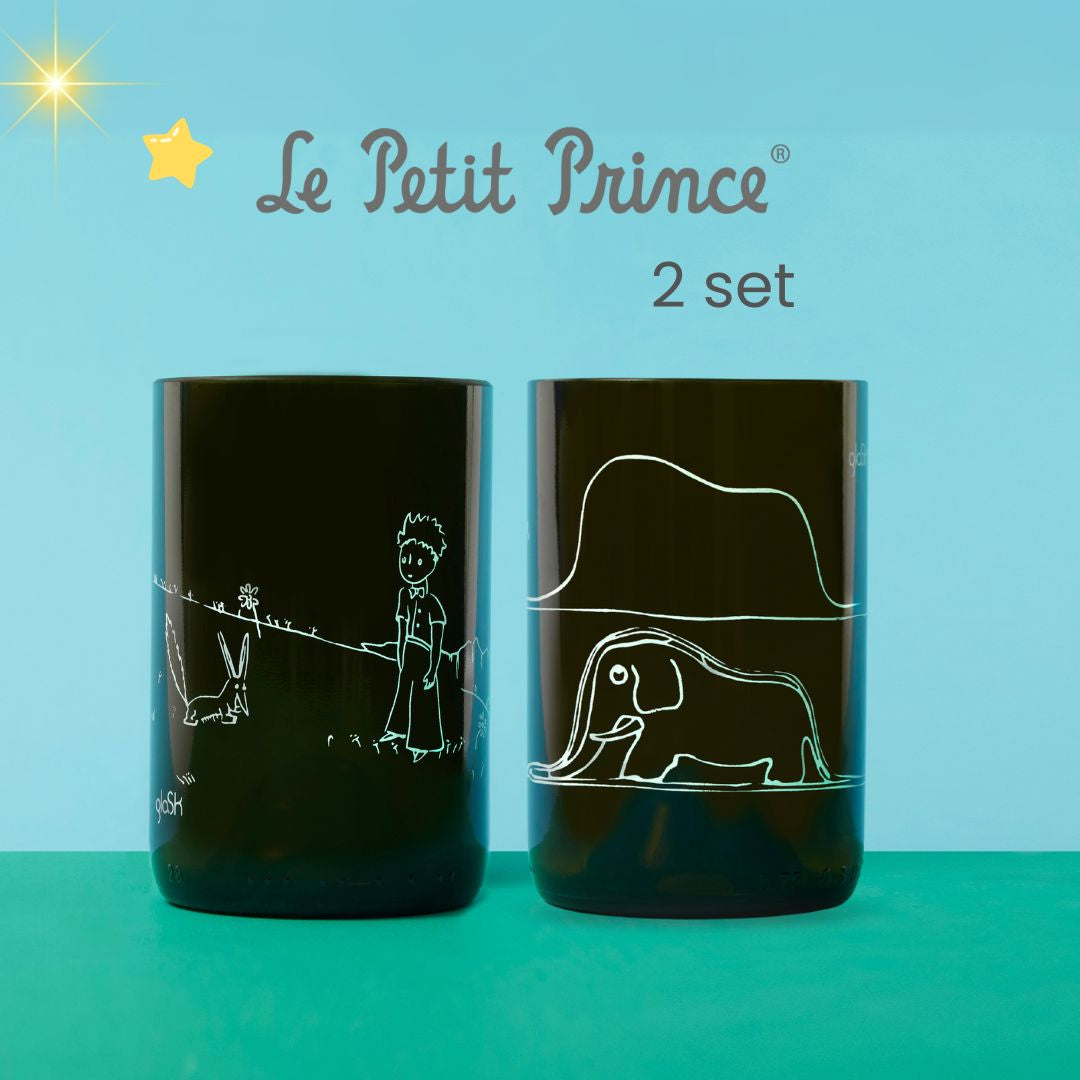 Le Petit Prince brun - Set de 2 verres