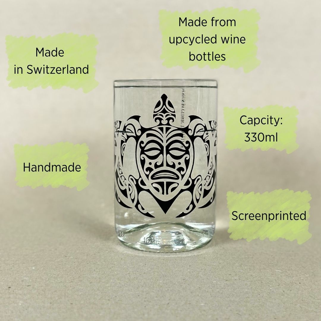Tattoo you - Set mit 2 recycelten Gläsern