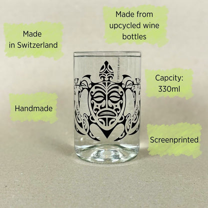 Tattoo you - Set mit 2 recycelten Gläsern