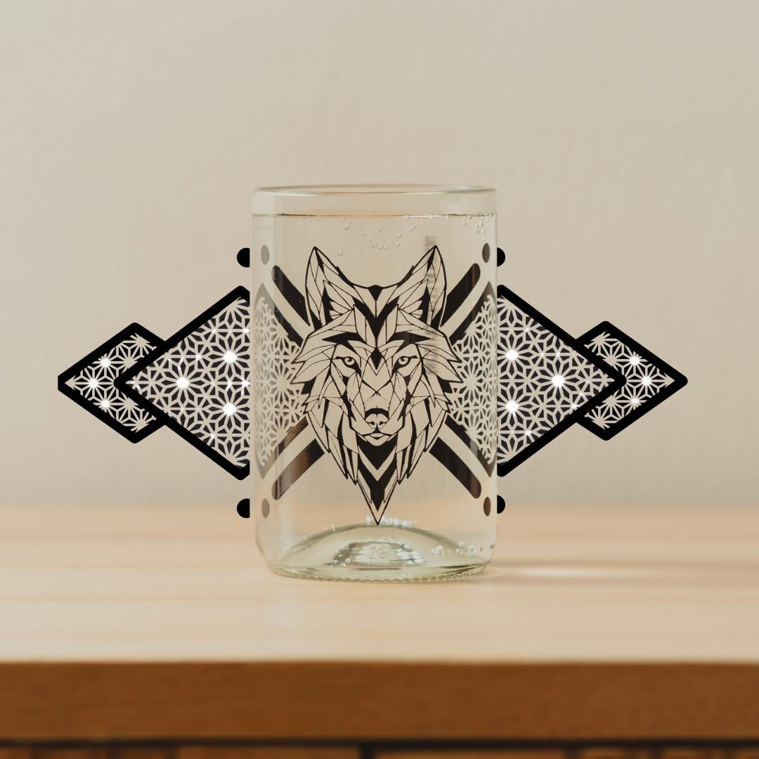 Tattoo you - Set de 2 verres