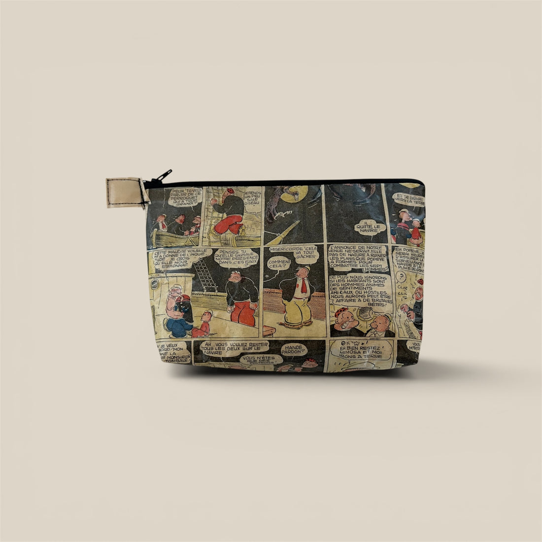 Trousse en page de magazine vintage Popeye