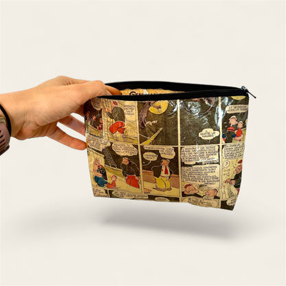 Trousse en page de magazine vintage Popeye