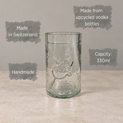 Kiwi - Set de 2 verres recyclés