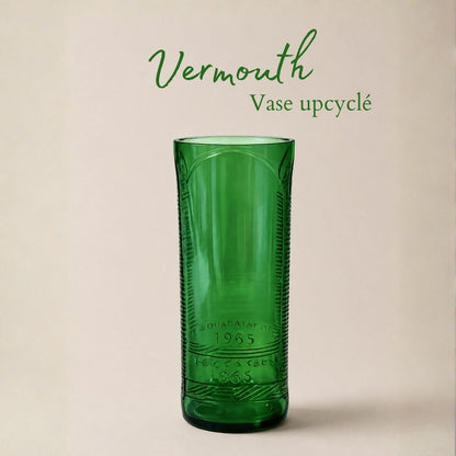 Vase en bouteille recyclée Vermouth