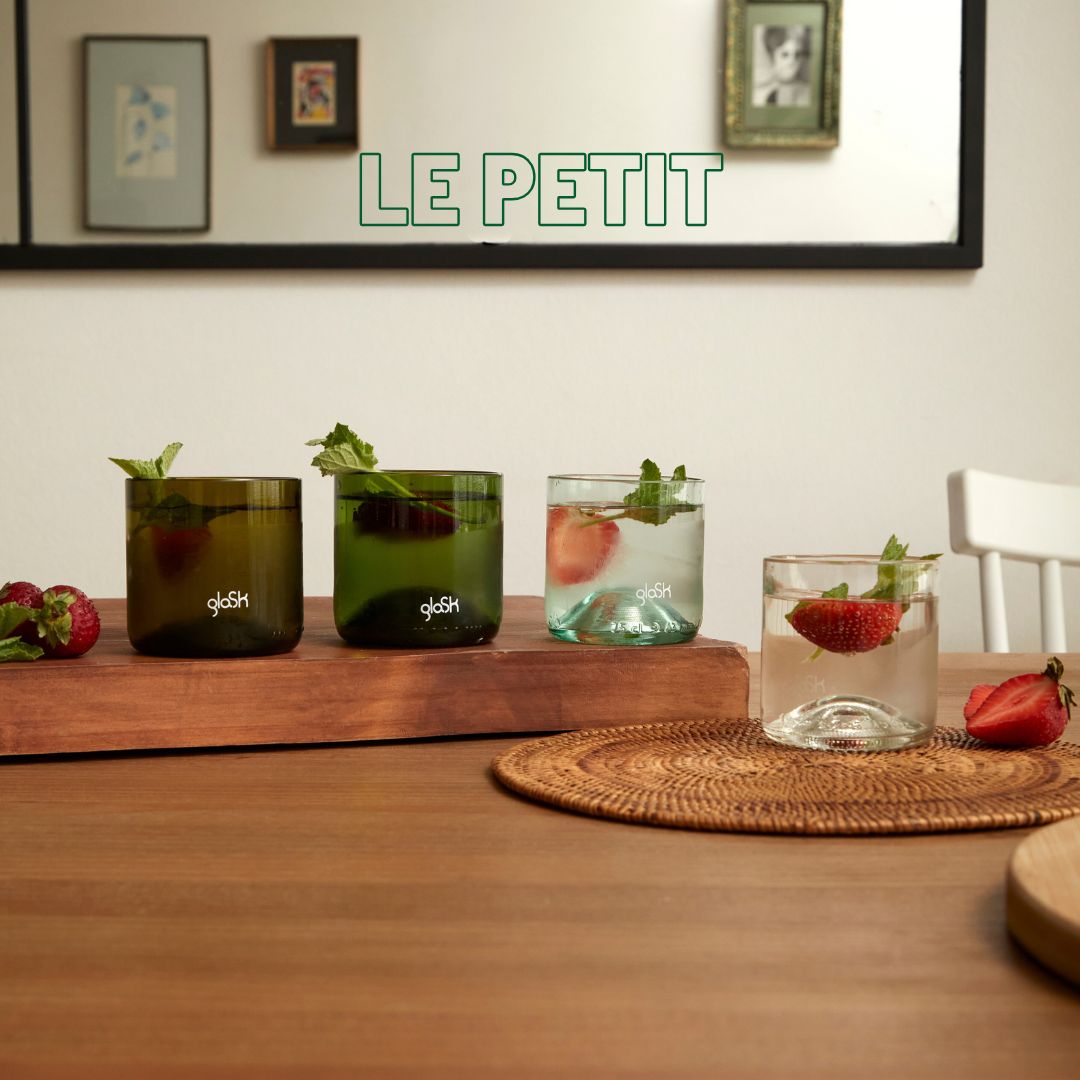 Le Petit - Set de 4 verres recyclés